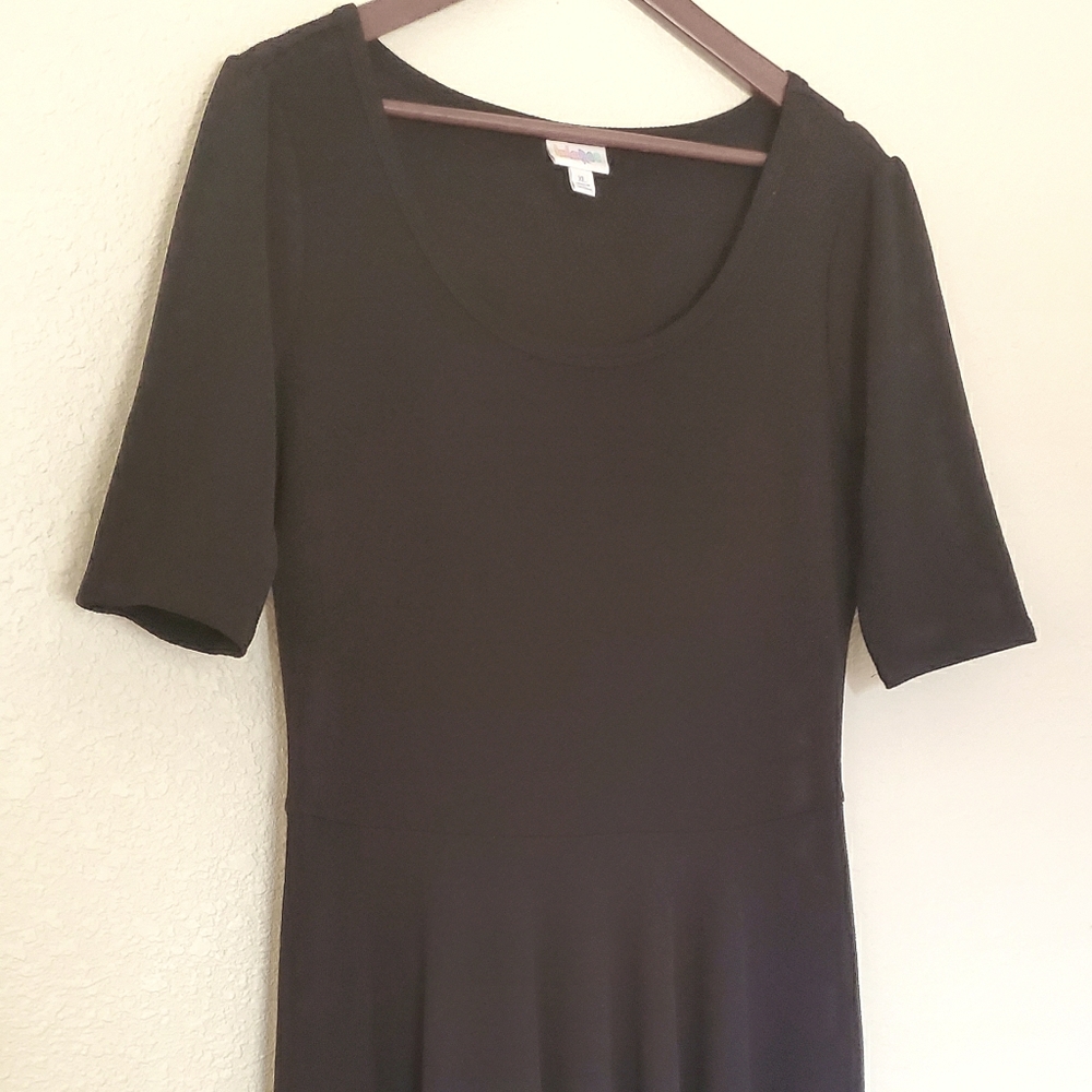 Lularoe Black Nicole Dress